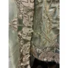Olive Imperial Tissue Organza Suit with Zardosi Elephant Motifs