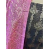 Charcoal & Rose Dual-Tone Jamawar Suit with Heavy Contrast Dupatta