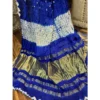 Ink Blue Modal Silk Bandhej Suit with Heavy Dupatta