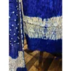 Ink Blue Modal Silk Bandhej Suit with Heavy Dupatta