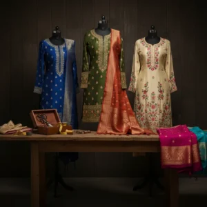 Fable of Loom silk suit collection