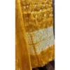 Heritage Mustard Yellow Gajji Silk Suit with Needle Shibori & Bandhani Artistry