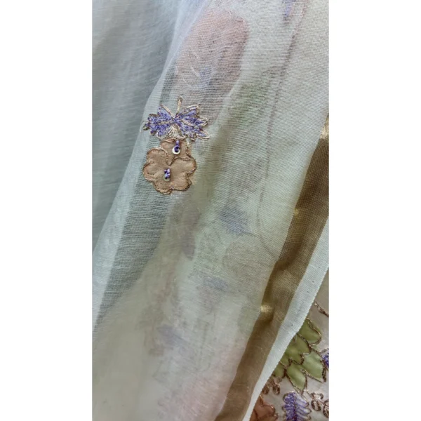 Alabaster Pastel Pure Mul Cotton Suit