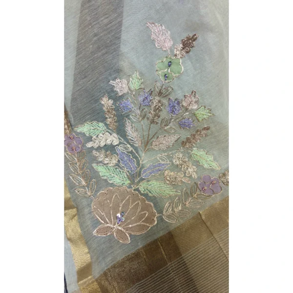 Alabaster Pastel Pure Mul Cotton Suit