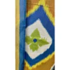 Azure Mustard Mul Chanderi Ikat Suit
