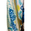 Azure Mustard Mul Chanderi Ikat Suit
