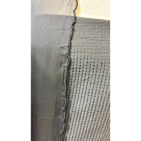 Charcoal Noir Chanderi Suit