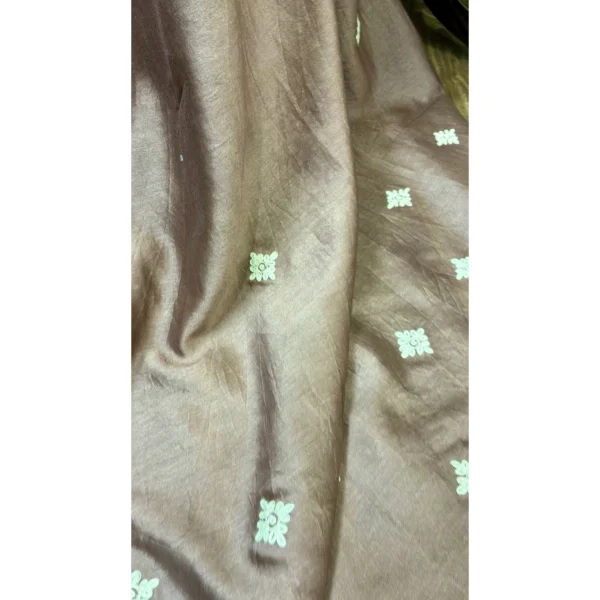 Earth Maroon Pure Cotton Ajrakh Suit
