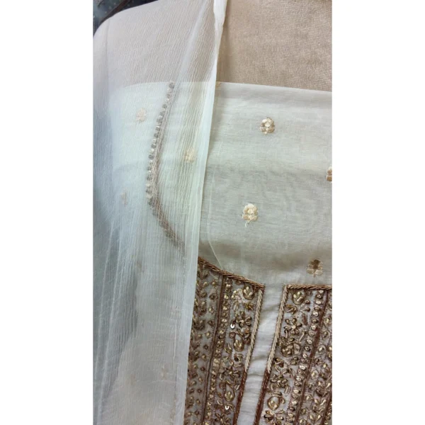 Ivory Grace Mul Chanderi Suit