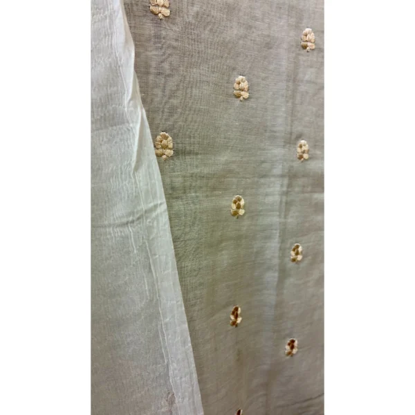 Ivory Grace Mul Chanderi Suit