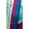 Magenta Azure Mul Chanderi Ikat Suit