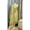 Meadow Green Tissue Linen Suit