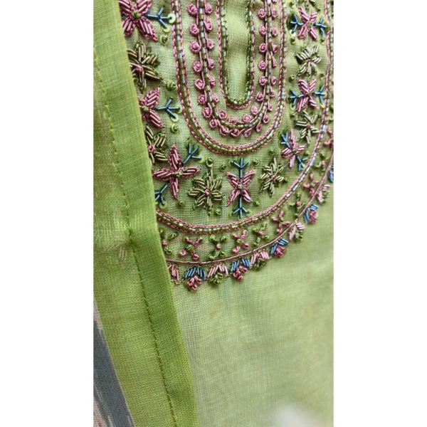 Meadow Green Tissue Linen Suit