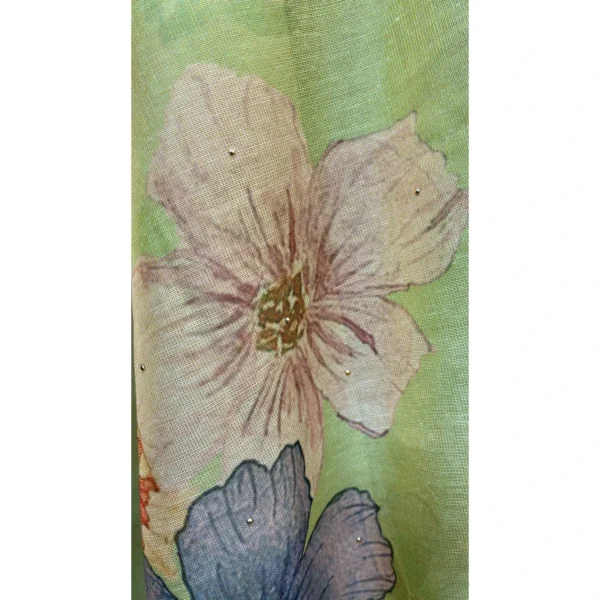 Meadow Green Tissue Linen Suit