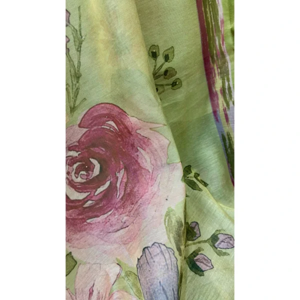 Meadow Green Tissue Linen Suit