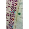 Oatmeal Meadow Cotton Chanderi Suit