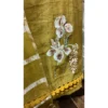 Olive Gold Mul Chanderi Suit